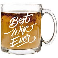 The best geeky gifts for husbands. Buy Best Wife Ever Glass Coffee Mug Husband Gifts For Wife Funny Mugs For Women Wedding Anniversary Gift For Bride Wife Birthday Valentines Mother S Day Christmas Gifts Presents
