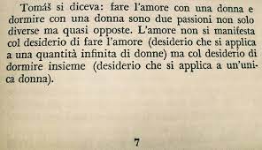 milan kundera l insostenibile leggerezza dell essere citazioni libri