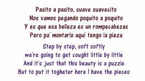 Despacito song with timed spanish lyrics and english translation official video: Learn Spanish Everyday Despacito Lyrics In English And Spanish Luis Fonsi Ft Daddy Facebook