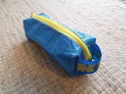 Stiftepenal Kosmetiktaschchen Aus Ikea Tasche Upcycling Kosmetiktasche Ikea Tute Und Taschen