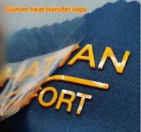 Custom 3D Design Logo High Rubber Iron on Fashion Patches ...