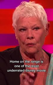 About cows😂 #judidench #iconic #homeontherange #disney #film #underrated