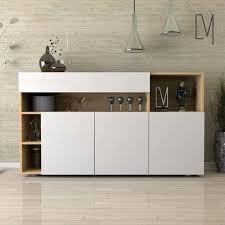 Aparador Mueble Vajillero De 140cm 10 Estantes Con Cajon Muebles De Comedor Modernos Muebles Para Living Comedor Vajillero Moderno