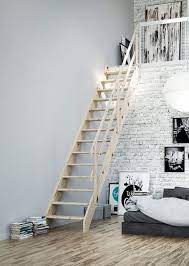 Normandie Wooden Space Saver Staircase Kit Loft Stair 5708580615144 Ebay Space Saving Staircase Staircase Kits Space Saver Staircase
