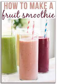 63 Reference Of Simple Smoothie Recipe Easy Fruit Smoothies Easy Fruit Smoothie Recipes Fruit Smoothies