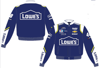 2017 jimmie johnson lowe's mens royal twill nascar jacket by. Jimmie Johnson Jackets Jimmie Johnson Lowe S Jackets Jimmie Johnson Pit Shirts
