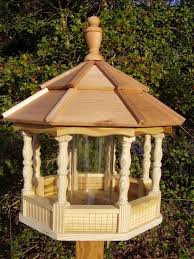 Large Wooden Gazebo Bird Feeders Wooden Bird Feeders Gazebo Bird Feeder Bird House Kits