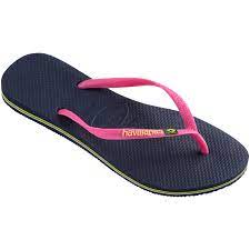 Havaianas slim chinelo feminino bandeira brasil preto. Chinelo Havaianas Slim Brasil Havaianas