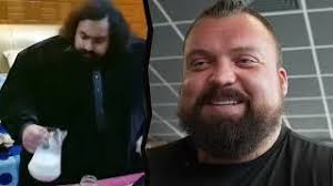 Khan Baba Feats Of Strength