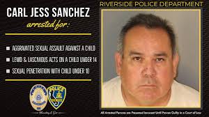 ARREST MADE IN SEXUAL ABUSE INVESTIGATION RIVERSIDE, CA