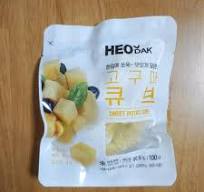허닭 고구마큐브 내돈내산 후기, 찐고구마 칼로리, 간편한 ...