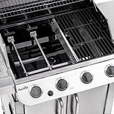 All stainless steel, this grill's a value for the price making it our favorite overall grill under $500. Amazon Com Char Broil 463375919 Performance Stainless Steel 4 Burner Cabinet Style Liquid Propane Gas Grill Garden Outdoor