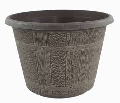 Shop for large plastic plant pots online at target. 30cm Plastic Garden Pot Planter Driftwood Design Uk Garden Products