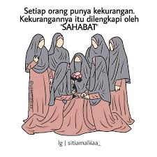 Gercek dost golge gibidir egilsen de dogrulsan da dussen. Kartun Muslimah Kekuranganku Adalah Kelebihan Sahabat Sahabatku Nasehati Aku Apabila Aku Salah Namun Bukan Dikeramaian By Sitiamaliiaa Kartunmuslimah Facebook