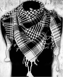 Black And White Checkered Scarf Arab Shemagh Keffiyeh Scarf Black White Shawl Ebay Houndstooth Scarf Arab Scarf Square Scarf
