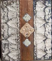 Hand Salvaged Copper Tin By Kenny The Tin Man Hoff Tin Ceiling Tiles Ceiling Tiles Painted Tin Tiles