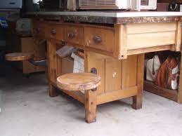 Industrial cabinetry, oak and maple, paneled construction. Old Lab Bench Finewoodworking