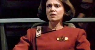 Tricia O Neil As Capt Rachel Garrett Star Trek The Next Generation Episode 163 Yesterday S Enterprise Star Trek Images Star Trek 1 Star Trek Uniforms