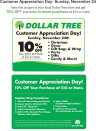 Pinned November 22nd Quick 10 Off Sunday At Dollar Tree Coupon Via The Coupons App Coupon Apps Coupons Customer Appreciation Day