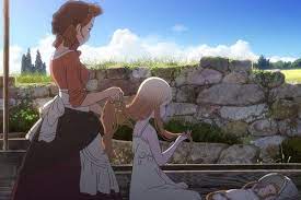 Art Of Maquia When The Promised Flower Blooms Anime Family Japanese Animation Anime Scenery