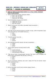 Download Soal Tematik Kelas 2 Semester 2 Tema 6 Subtema 1 Merawat Hewan Dan Tumbuhan Hewan Di Sekitarku Edisi Terbaru Rief Awa Blog