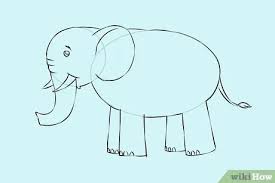 Ternyata menggambar gajah bukan sesuatu yang sangat sulit jika. 4 Cara Untuk Menggambar Gajah Wikihow