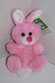 Hugfun Easter Bunny Rabbit 5 Pink White Plush Walmart Soft Toy Stuffed Animal Hugfun Easter Easter Plush Bunny Plush Fur Real Friends
