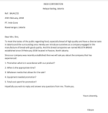 #5 contoh surat lamaran kerja bahasa inggris untuk restaurant. Offering Letter Contoh Surat Penawaran Dalam Bahasa Inggris