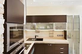 Lacquered kitchen cabinets are like a newly painted car parked in your kitchen— bright, shiny this allows for storage of all those unsightly appliances and utensils. New 34 Modern Kitchen Design With Glass Cabinet