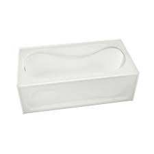 When you buy a maax inc cocoon 60 x 30 alcove soaking acrylic bathtub online from wayfair, we make it as easy as possible for you to find out when your product will be delivered. Maax Cocoon 60 In Acrylic Left Hand Drain Rectangular Apron Front Bathtub In White 105822 000 001 103 The Home Depot
