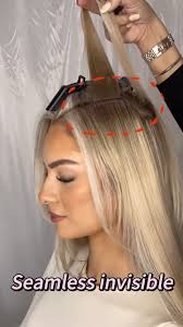 🌊 Stop worrying about your hair falling off in water with our seamless  invisible hair solution!, 👏👏Don‘t let water ruin your hair game
