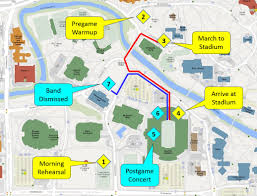 game day schedule spartan marching band