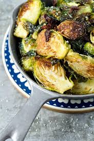 Brussels sprouts, bacon, and shallots is one of the most delicious flavor combinations. Roasted Brussels Sprouts With Bacon I D Rather Be A Chef