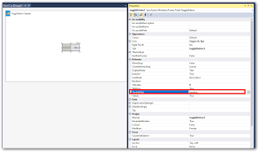 Windows forms have the anchor and dock properties already, no need to mimic them. Getting Started With Windows Forms Toggle Button Control Syncfusion