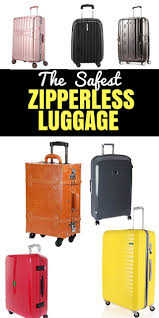 best zipperless luggage reviews comparison chart updated