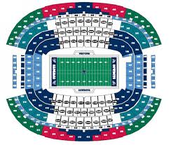 Ideas Dallas Cowboy Stadium Seating Chart With Interactive
