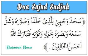 Bacaannya yang bisa dipraktikkan di antaranya: Doa Sujud Sajadah Atau Sujud Tilawah