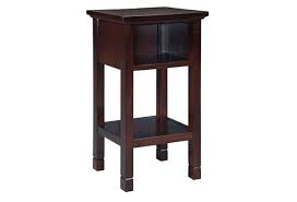 The drawers help organize your socks or remotes and books, while the spacious tabletop holds your morning coffee and ambient lamp. Buy Marnville Brown Accent Table With Usb Port Part A4000088 Badcock More