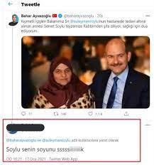 Taraflar birbiriyle anlaştı.2) sedat peker twi. Suleyman Soylu On Twitter 45 Gundur Anam Hastanede Annemle Fotomun Altina Kufreden Alcak Mahkemeye Cikiyor Ve Adli Kontrolle Serbest Ne Yapmaliyim Bakan Olsam Ne Yazar Millet Devlet Isleriyle Bogusurken Anasinin Namusuna Sahip Cikamamak