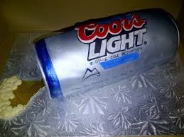 3d Coors Light Beer Can Cake By House Of Cake Sarnia Beer Can Cakes Beer Can Coors Light Beer Can