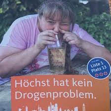 Alle wege des marxismus führen nach moskau! Kommunalwahl In Frankfurt Koksen Wie Die Cdu Ungewohnliches Wahlplakat Aus Hochst Hochst