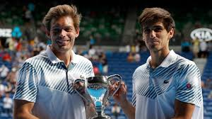 Herbert and mahut took a crucial break in the 4th game with their forcing shot. Australian Open French Pierre Hugues Herbert And Nicolas Mahut Win Men S Double Title Sports News