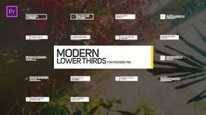 Press question mark to learn the rest of the keyboard shortcuts Lower Thirds For Premiere Pro Essential Graphics Videohive 21718527 Download Fast