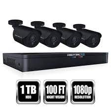 It was pretty easy to set up. Night Owl 8 Channel Hd Video Security Dvr W 1 Tb Hdd And 4 1080p Hd Wired Bullet Cameras Walmart Com Walmart Com