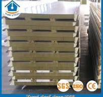 60mm thick acoustic polyurethane sealing rockwool sandwich panels for roof