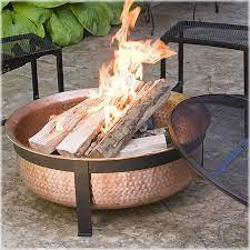 Grant Steel Propane Gas Fire Pit Table Copper Fire Pit Wood Burning Fire Pit Portable Fire Pits