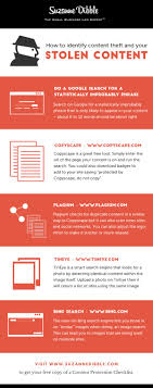 Catch That Thief How To Find Out If Someone Has Stolen Your Content How To Find Out Digital Marketing Infographics Infographic Marketing