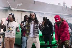 offset you know young rich niggas you know so we never really had no old money we got a whole lotta new money though, hah (if young metro don't trust you i'm gon' shoot ya) hey! Migos Drop New Song Straightenin Rolling Stone