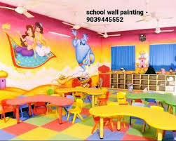 Decorating a small nursery can seem like a huge challenge, especially when you're preparing for a baby in so many other ways. School Wall Painting Service Gwalior Nursery Class Wall Decoration Art Gwalior Arts Antiques In Gwalior 159527345 Clickindia