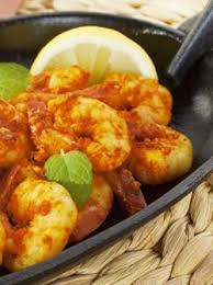 Crevettes Grillees Et Marinees Aux Epices Crevettes Grillees Recette Plancha Legumes Crevettes